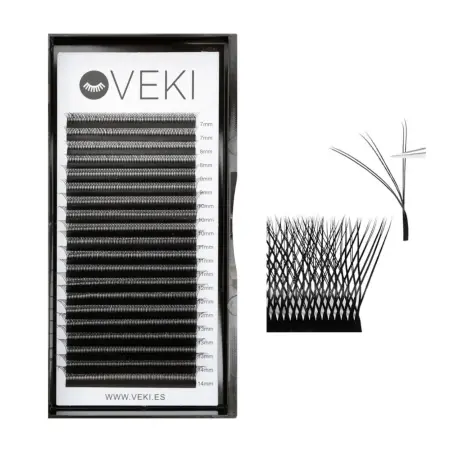 VEKI Technologické řasy 3D W Egyptský objem 9,88 € - 2