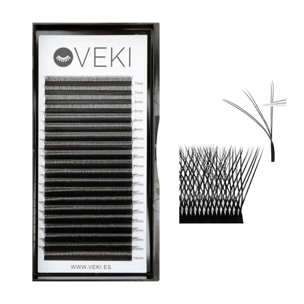 VEKI Teknologiske Øyevipper 3D W Egyptisk Volum 9,88 € - 2