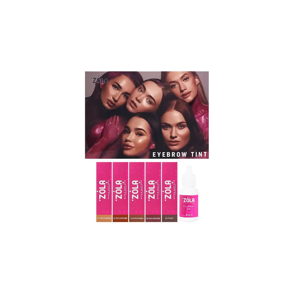 ZOLA Kit de 5 Tintes de Cejas con Oxidante 3% 69,00 € - 3