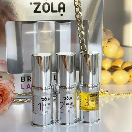 ZOLA Kit de Laminación de Cejas y Pestañas 3x10ml 65,00 € - 3