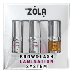 ZOLA Kit de Laminación de Cejas y Pestañas 3x10ml 65,00 € - 1
