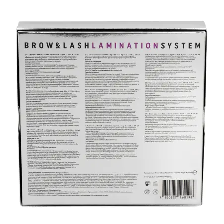 ZOLA Kit de Laminación de Cejas y Pestañas 3x10ml 65,00 € - 2