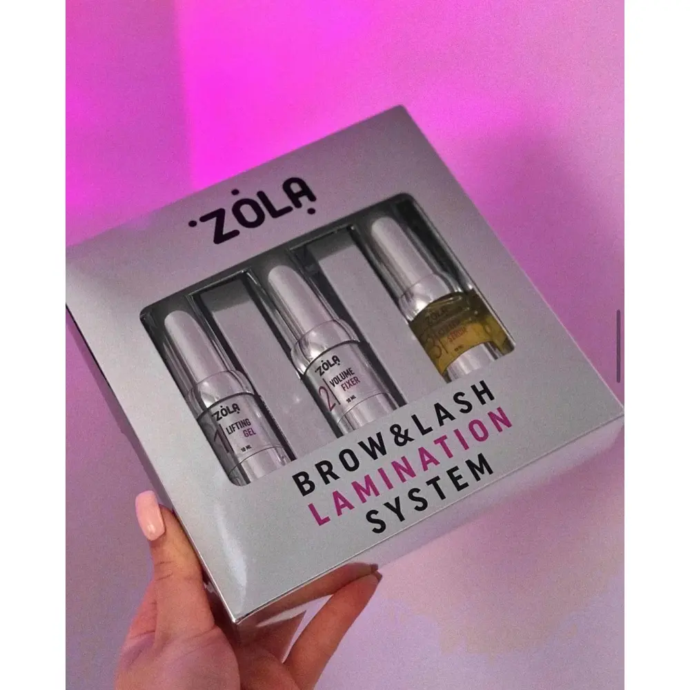 ZOLA Kit de Laminación de Cejas y Pestañas 3x10ml 65,00 € - 4