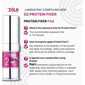 ZOLA Protein Fixer 02 para Cejas y Pestañas 10ml 25,00 € - 1