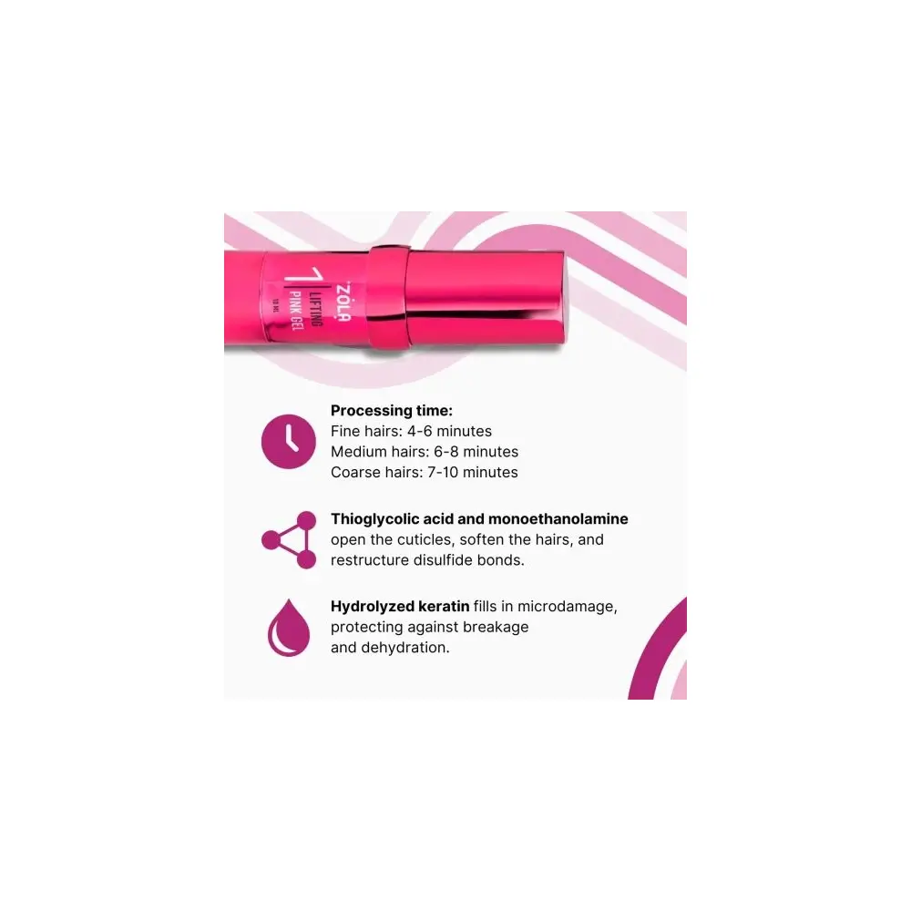 ZOLA Color Lab Lifting Pink Gel 01 Cejas y Pestañas 10ml 25,00 € - 3