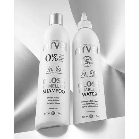 Nirvel Gloss Lamellar Agua Lamelar Brillo Espejo 500ml 15,00 € - 4
