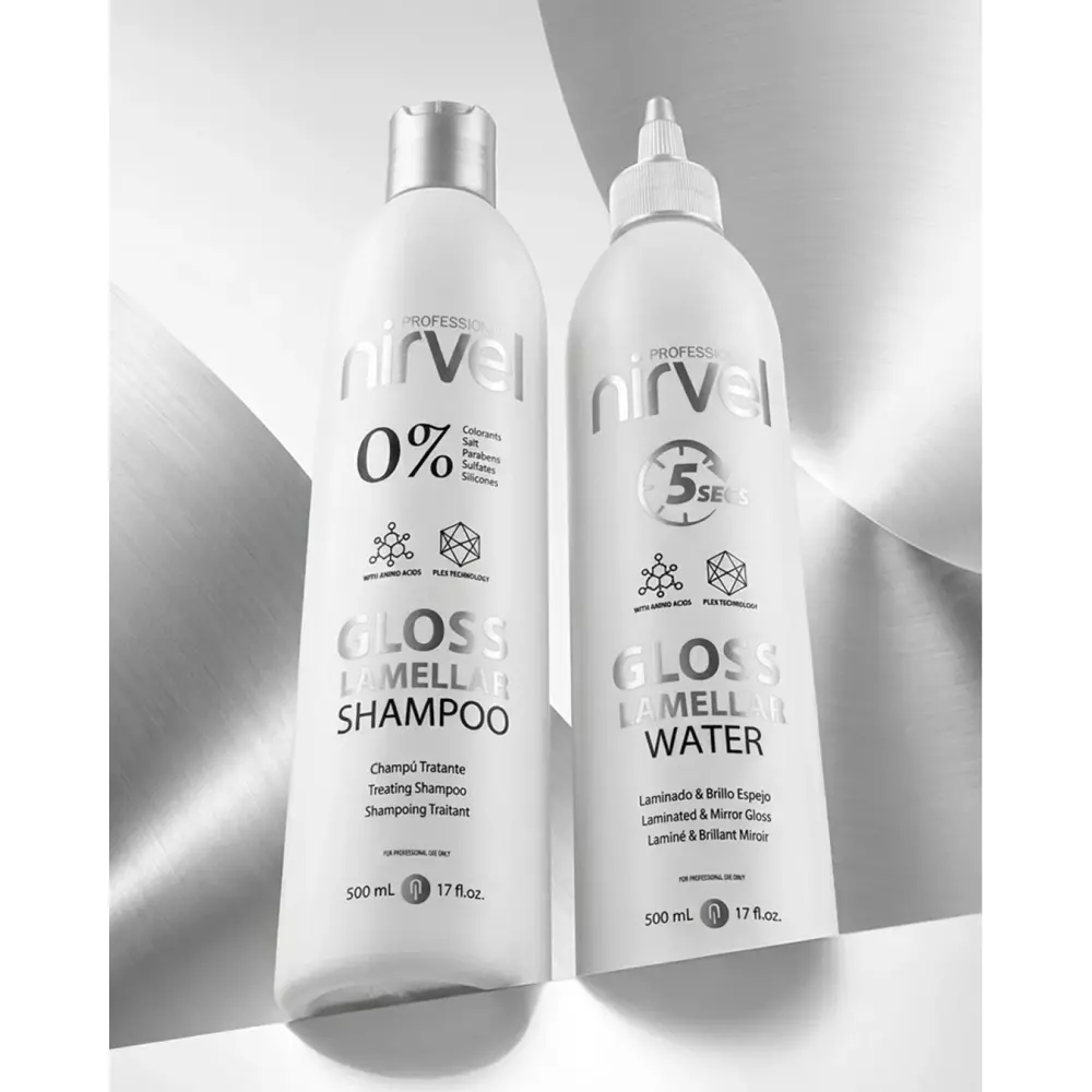 Nirvel Gloss Lamellar Agua Lamelar Brillo Espejo 500ml 15,00 € - 4