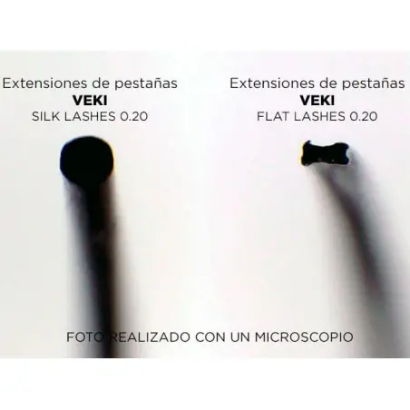 0.15 C-kurva Platta Fransar - Flat Lashes - 3 - Fransförlängningar hårstrå för hårstrå