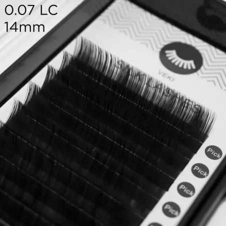 0.07 LC καμπυλότητα επεκτάσεις βλεφαρίδων από μετάξι - 9 - Επεκτάσεις βλεφαρίδων όγκου
