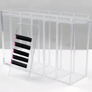 VEKI Caja Organizadora de Extensiones de Pestañas 5 bases - 1 - Herramientas y accesorios
