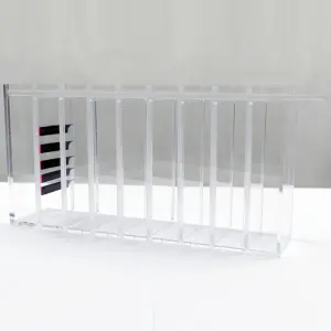 VEKI Caja Organizadora de Extensiones de Pestañas con 8 bases - 1 - Herramientas y accesorios