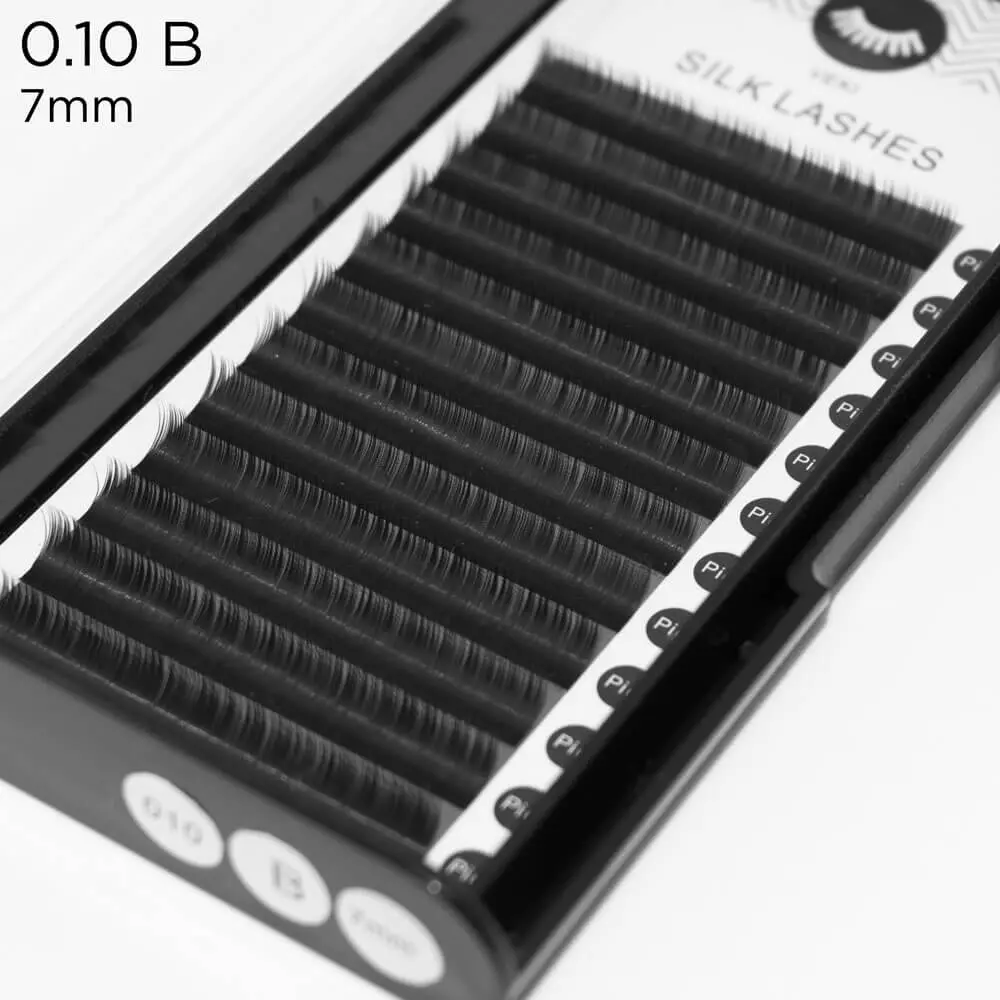 0.10 B-kaarevuus silkkiset ripsipidennykset - 4 - Volyymiripsienpidennykset