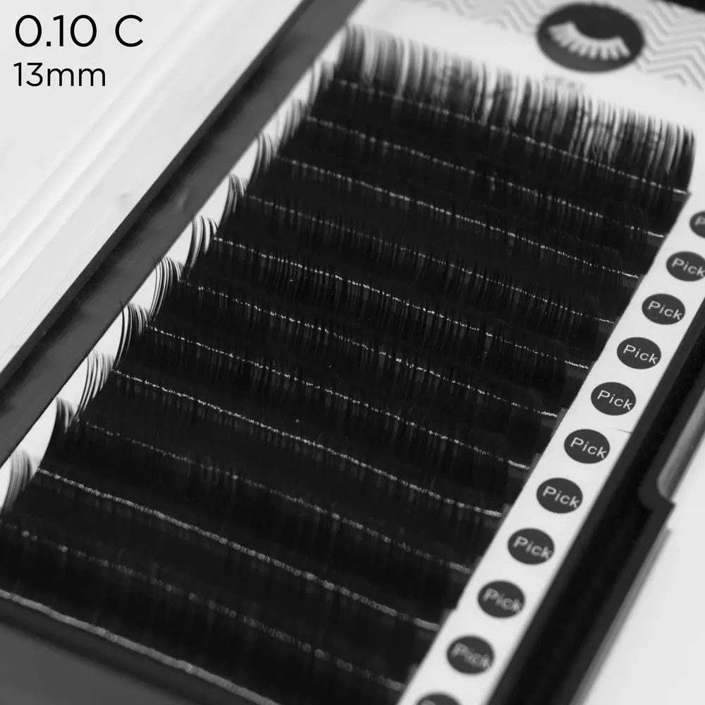 0.10 C-καμπυλότητα επεκτάσεις βλεφαρίδων από μετάξι - 9 - Επεκτάσεις βλεφαρίδων όγκου